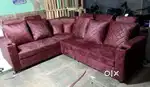 L TYPE BOX MODEL SOFA SET IN HEADREST AVAILABLE AT ZAM ZAM FURNITURE