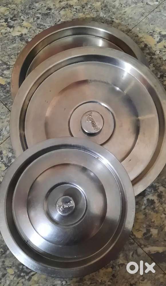 Old steel utensils and mattress