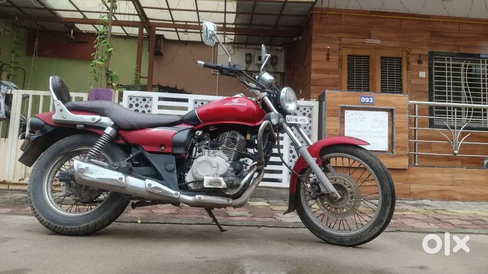 Avenger bike with 220 c.c & 20 horse power.