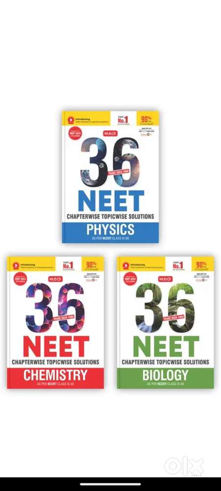 Neet pyq books physics, chemistry, biology