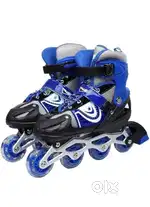 Complete Skating Set – Inline Skates + Brand New Cosco Safety Gear