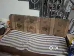 2 SOFAS (3 SEATER EACH) WITH 3 BOX