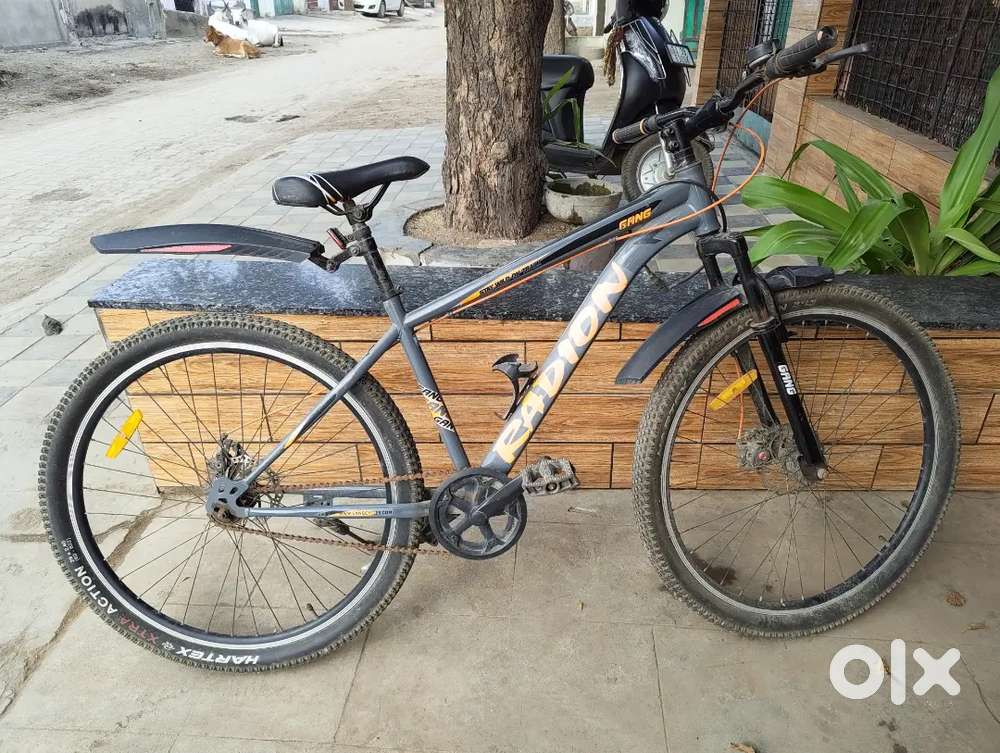 Radion (gang) cycle with double disbrake