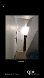 One bedroom + hall + kitchen+common toilet