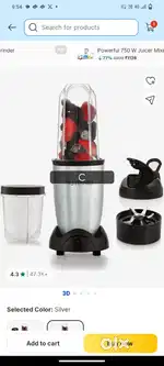 Mixer graider or blender