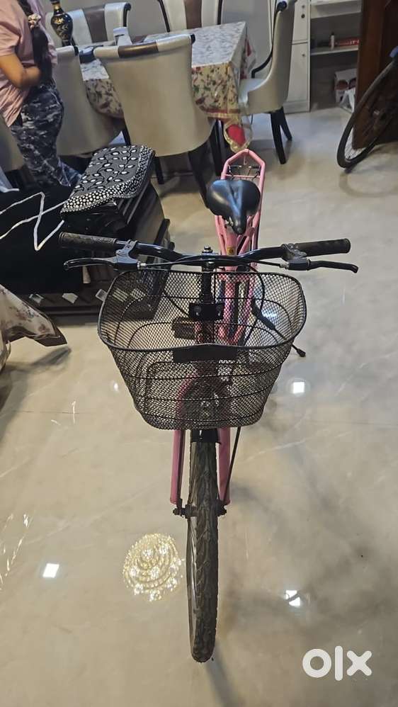 Hero Girls bicycle with basket and backseat