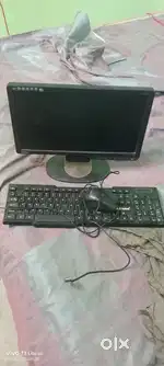 Monitor with accessories