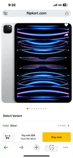 iPad Pro 11” M2 Chip 256 GB