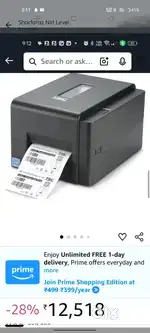 Brand new tag printer