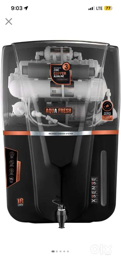 Online se bhi saste rate par New Alkaline Copper Ro water purifier