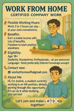 Work from home