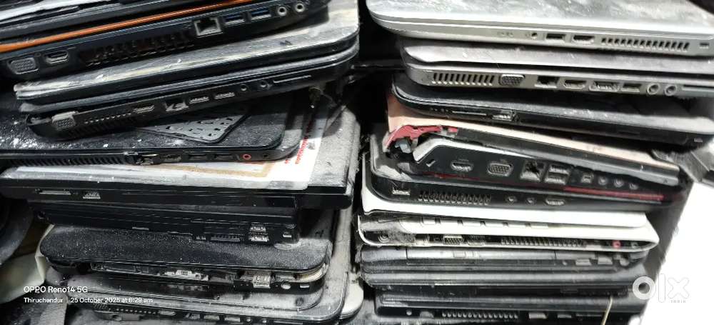 I have 25 piece  dead laptops , working Chargers and Rams
