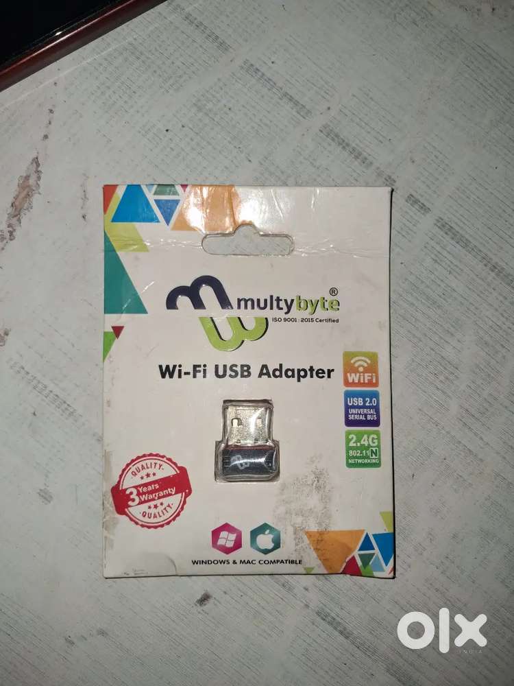 Wi-Fi Adapter New condition new liya tha pc ke liye lekin use nhi kya