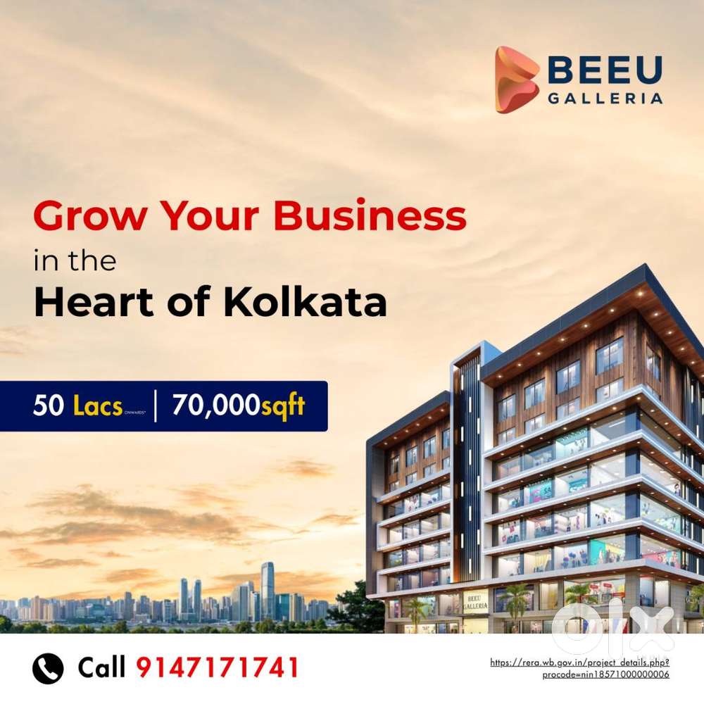 Prime Retail & Office Space at Beeu Galleria – Heart of Kolkata