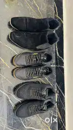 Stylish Black Shoes for Sale – Puma, Spykar & Chelsea Boots (Size 8)