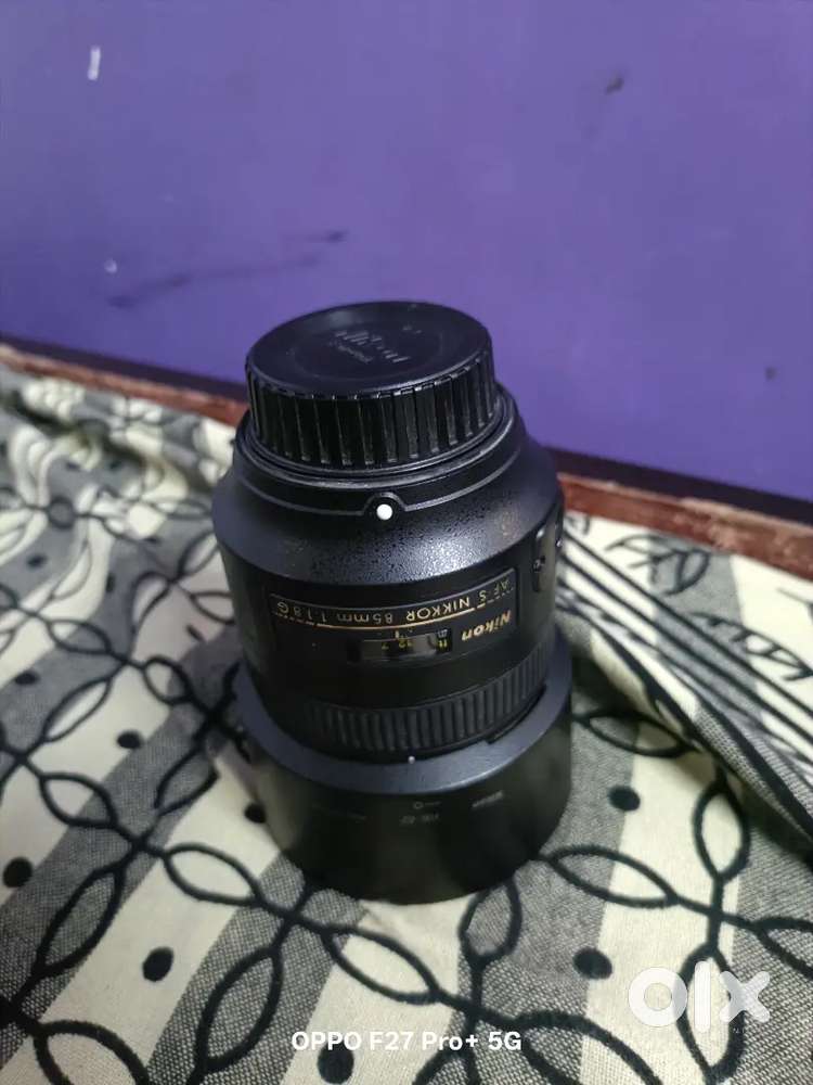 Nikon 85mm lens new look