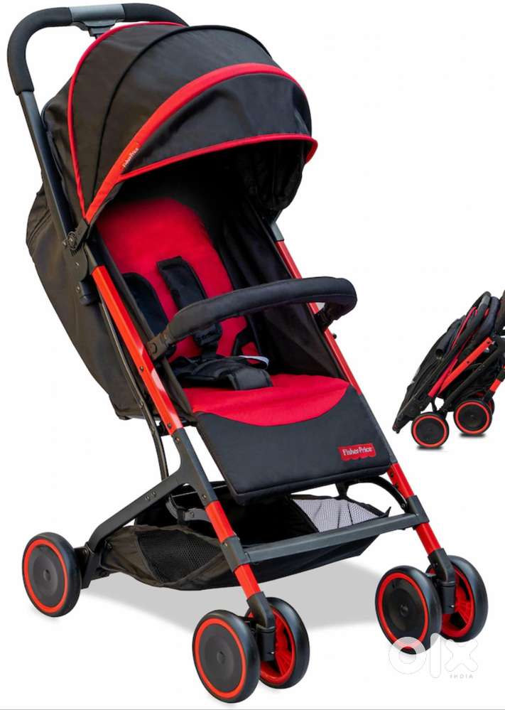 Fisher Price by Tiffany Fly Light Stroller Cum Pram - Red