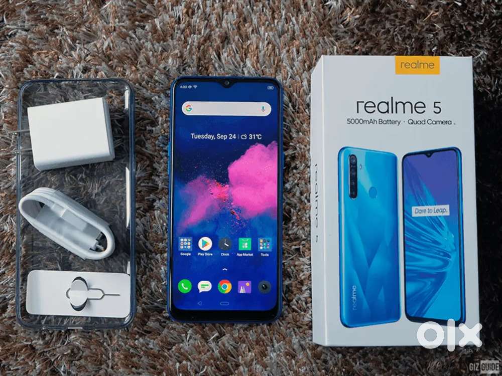 Realme5 top model I have everything bill charger etc in good condition