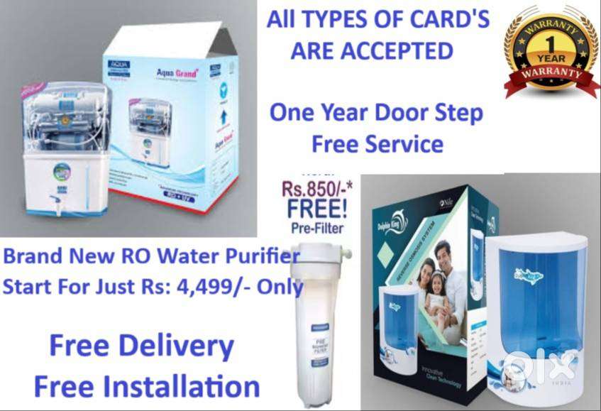 Brand New RO Water Filter Start For Just Rs 4,499 Only