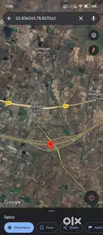 ४ एकर शेति  विकायची आहे  Near Samuridhi highway Sindi Raiway DRY Port