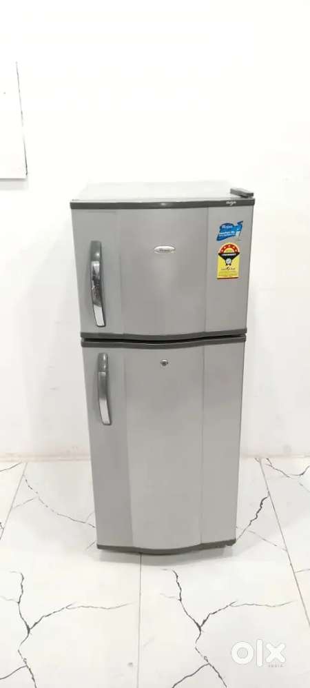 Whirlpool double door refrigerator working in excellent condition