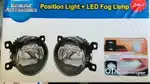 Pair of two genuine fog lamps