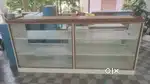 Shop tables ,Hatsun fridge, Shop steel rack