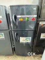 Double door fridge with warranty and good condition