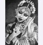 This is a pencil sketch