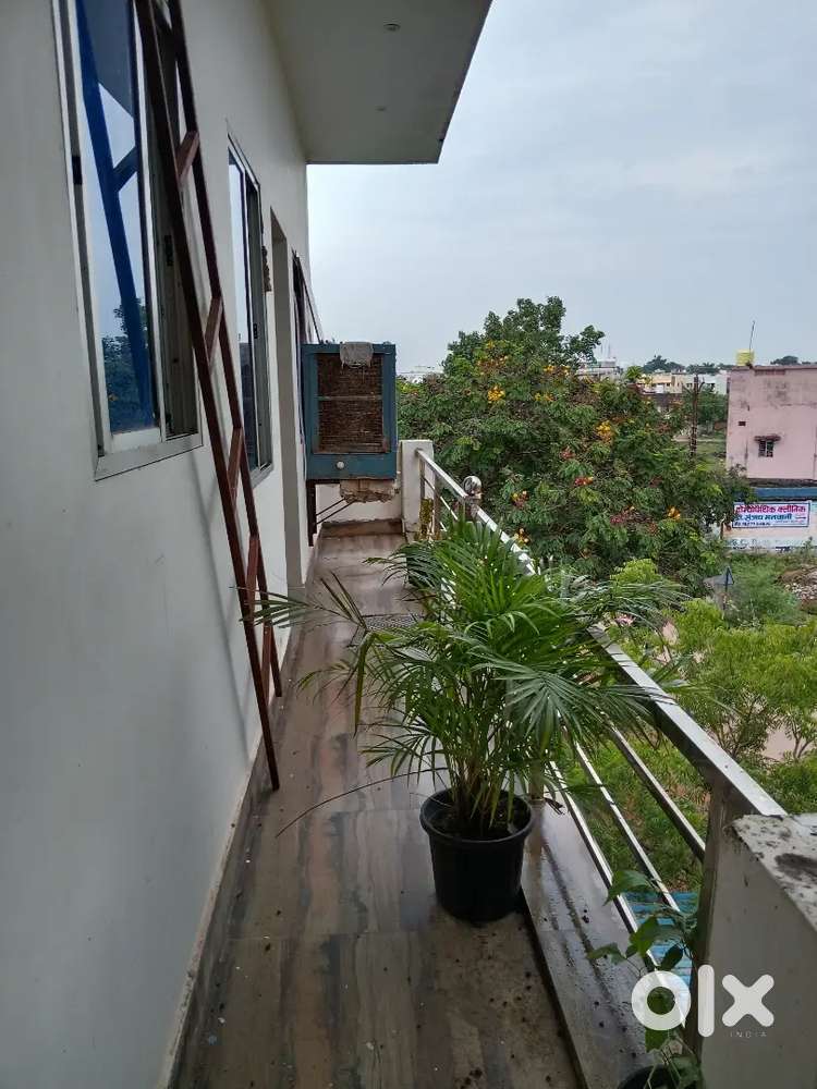 For rent one room with attached bathroom and kitchen