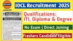 URGENT REQUIREMENT IN IOCL JOB MALE AND FEMALE BOTH CONTACT NOW