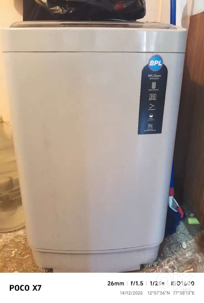 Bpl automatic washing machine