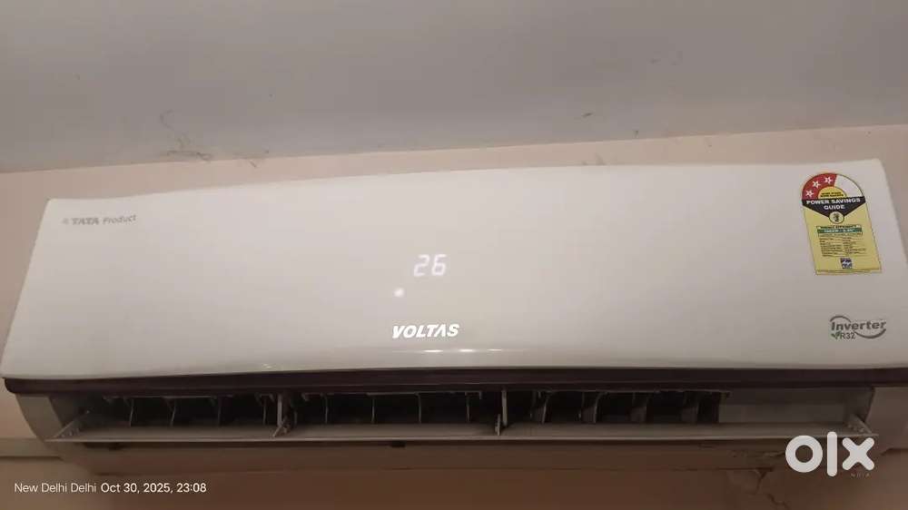 Voltas 1.5 ton 3 star split AC 2021 March Model in Super Condition