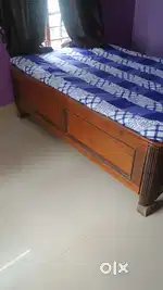 Wooden bed