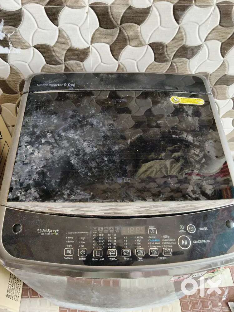 LG topload 9kg