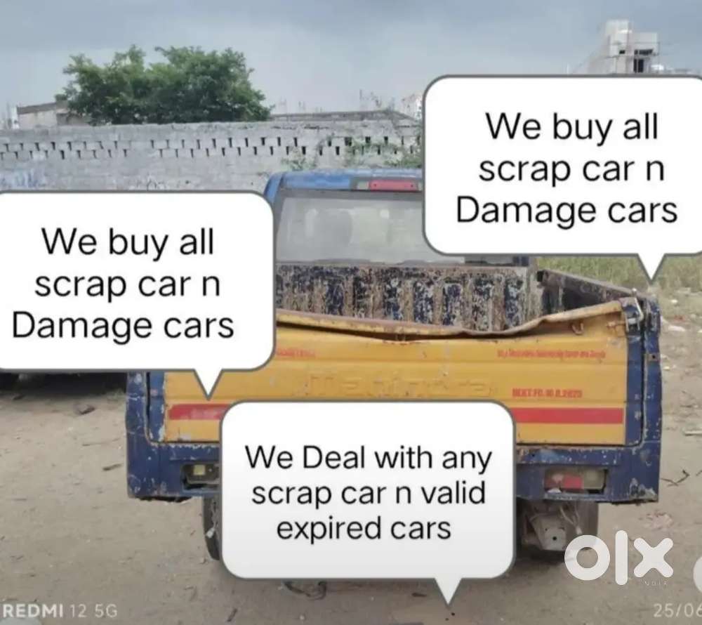 We Deal with any scrap car n valid expired cars n Accident car