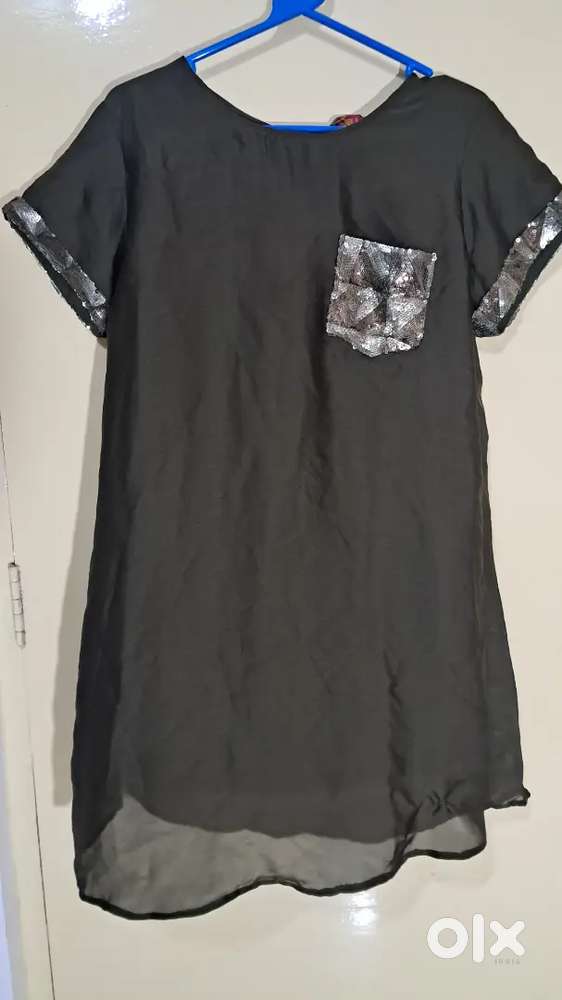 Jashn Brown Sequin sewn kurta