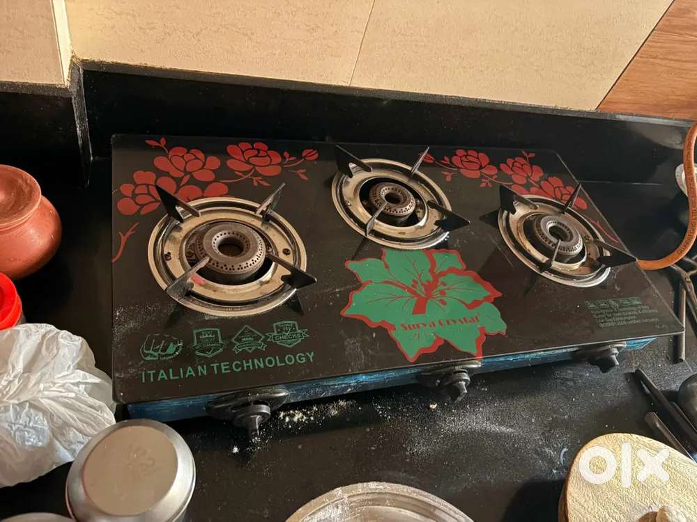 3 burner stave