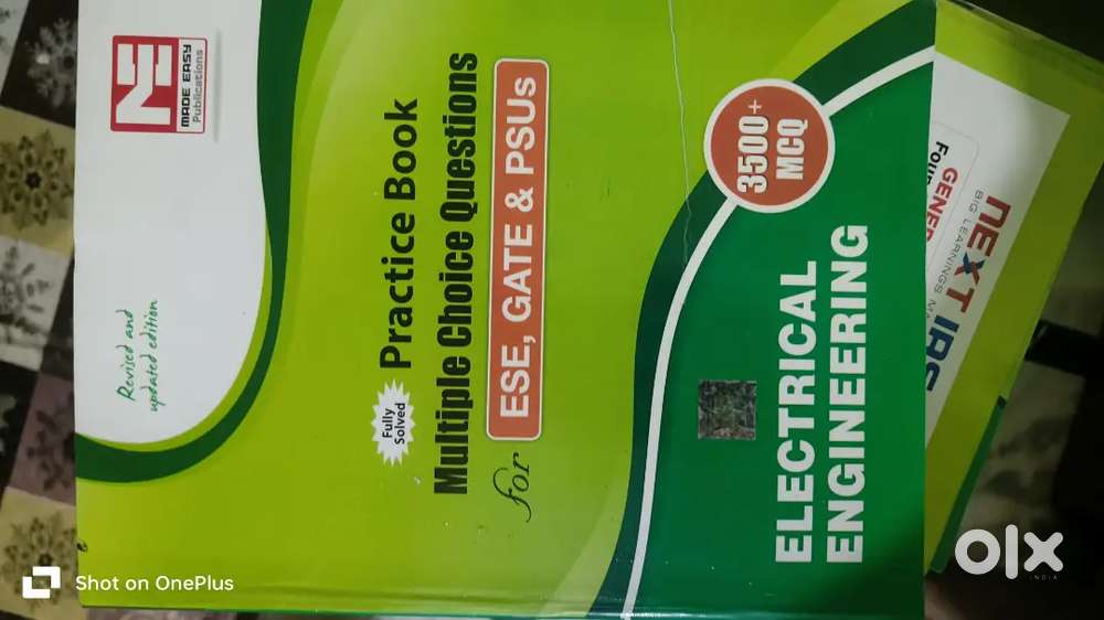 Gate+ ESE+ PSU(Electrical ENGINEERING)- Made Easy package 60 books