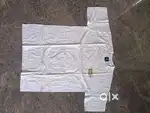 White colour t shirt with printed