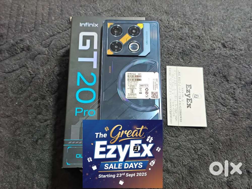 EZYEX SALE - Infinix GT 20 Pro 5G (12/256 GB) Available Sale
