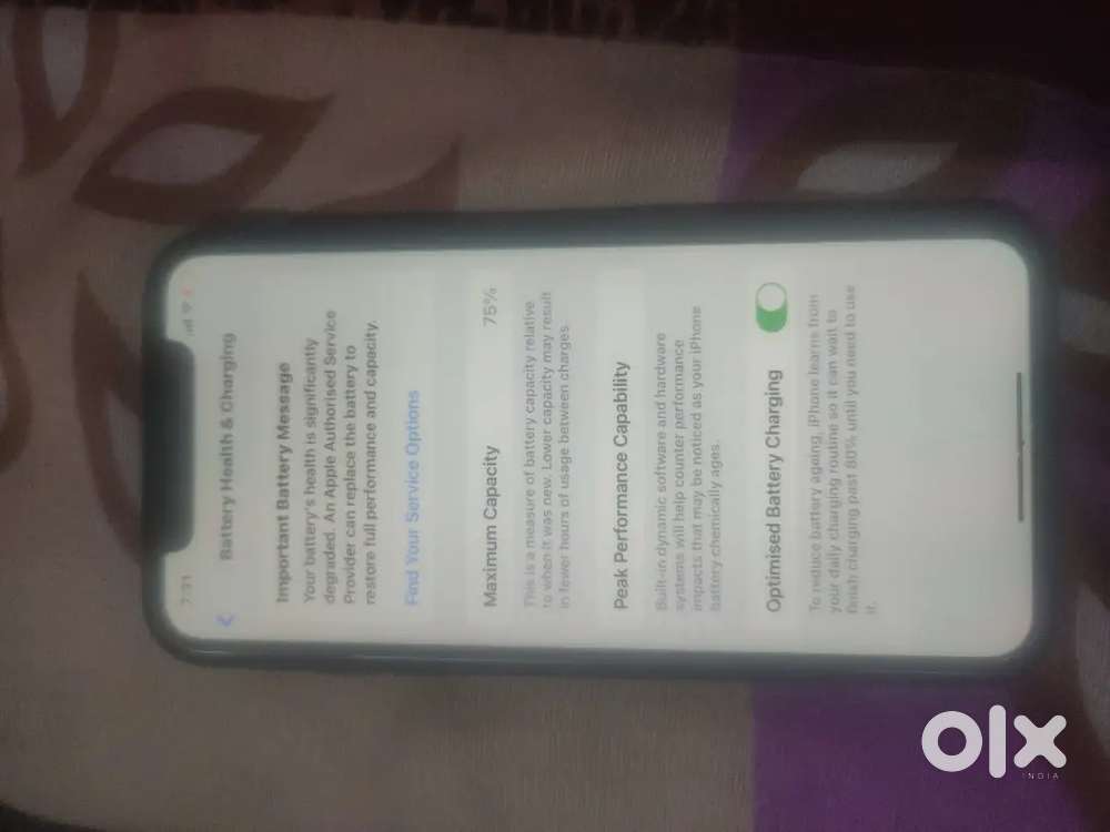 iPhone11 4gb ram 64gb memory