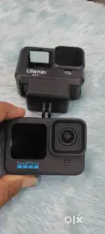 GoPro Hero 11 Black with Ulanzi cover in good condition with cable