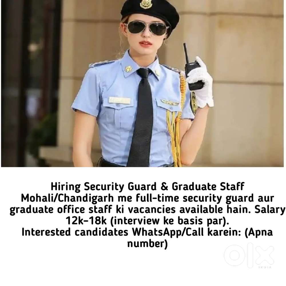 Security Guard & Graduate Staff