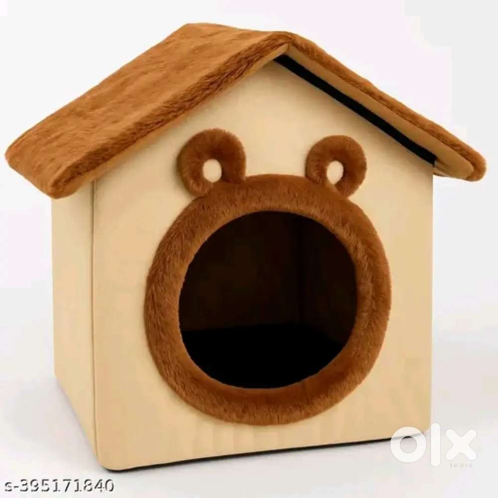 Large Comfy Pet Bed for Cats & Small Dogs (Free Home Delivery