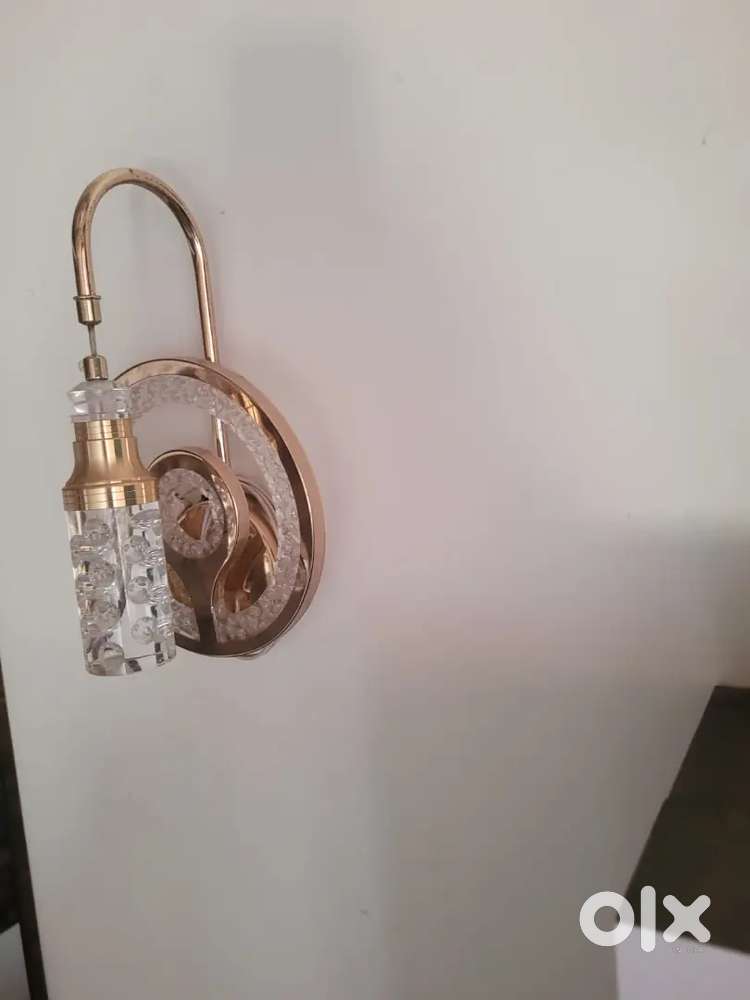 Wall-hanging lamp with multi-coloured lights for sale