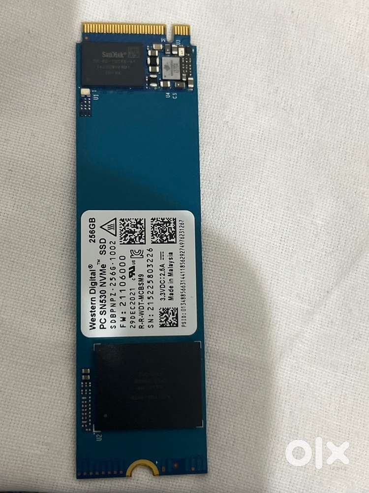 Western digital SSD 256 gb
