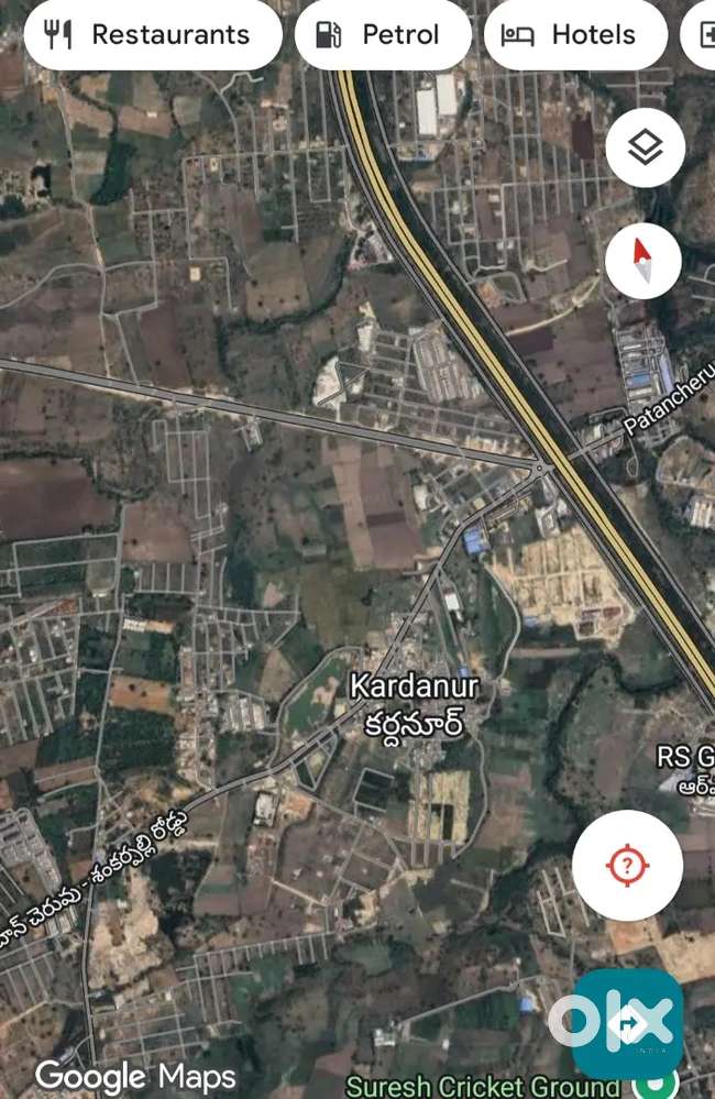 200sqyards open plot @kardanur 50lakhs