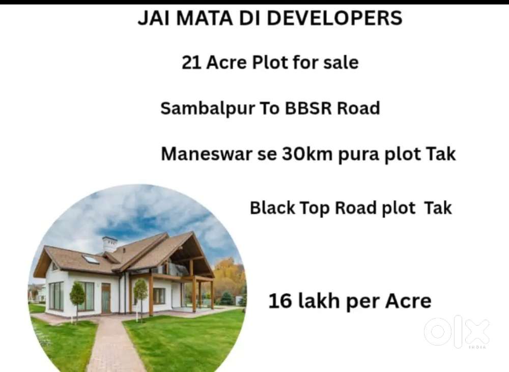 21 Acre plot for sale