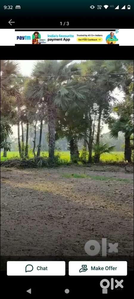 342 gajalu (7 cents open plot for sale)